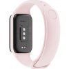 Silikonový řemínek FIXED Silicone Strap pro Xiaomi Smart Band 8 Active/9 Active, růžový FIXSSTB-1416-PI