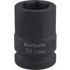 FORTUM Nástrčná rázová hlavica 24mm 3/4in