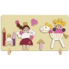 Detoa Magnetické puzzle princezné