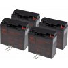 Batéria pre záložné zdroje Sada batérií T6 Power pre APC Smart-UPS SUA2200ICH, VRLA, 12 V (T6APC0003_V86385)