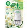 Air Wick Essential Oils elektrický osviežovač vzduchu a náplň Pivónia a jazmínový kvet 19 ml