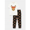 Bambi - Women's Short Sleeved Pyjama Set Velikost: XL/2XL, Barva: Black