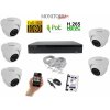 Monitorrs Security IP 5 kamerový set 2 Mpix WDome (6001K5) (Monitorrs Security)