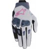 Rukavice STELLA SP X 3, ALPINESTARS, dámské (šedá/tmavě šedá/černá/růžová, vel. M)