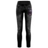 Crazy Idea Pant Wonder Magic Woman black-zebra L; Černá kalhoty
