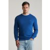 SVETER GANT COTTON PIQUE C-NECK RICH BLUE