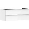 Hansgrohe Xelu Q Umývadlová skrinka, 50x118x55 cm, 2 zásuvky, lesklá biela/matná biela 54082700-HG