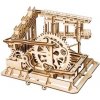 Robotime 3D drevené mechanické puzzle Kuličková dráha Marble squad 239 ks