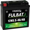FULBAT batérie 12V, 12N5.5-4A/4B gél, 12V, 5.5Ah, 70A, bezúdržbová gél technológie 135x60x130 FULBAT (aktivovaná ve výrobe)