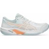 Dámska obuv na badminton/squash Asics Beyond FF - white/bright sunstone (40,5)