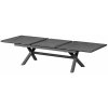 DEOKORK Hliníkový stôl BERGAMO II. 250/330 cm (antracit)