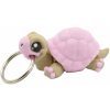 Prívesok kľúčenka KORYTNAČKA - Ružová sakura matná
