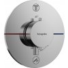 Hansgrohe ShowerSelect Comfort S - Termostat pod omietku pre 2 spotrebiče s EN1717, chróm 15556000