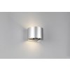 TRIO Reality R24161687 GENIE vonkajšie nástenné svietidlo efektné SMD LED 2x1W/150lm 3000K IP44 titánová