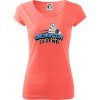 Badminton legend - Dámske tričko Pure - 2XL ( Korálová )
