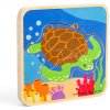 Bigjigs Toys Puzzle Životní cyklus želvy