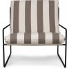 Ferm Living Desert Stripe hnedé / čierne