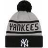 Klubová čiapka New Era, MLB JAKE CUFF BEANIE NEW YORK YANKEES Sivá,Čierna,Biela, UNI