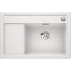 Blanco Zenar XL 6 S Compact Granitový drez vanička na pravej strane, biela 523778