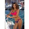 Shirley Baltimore-Psycho Swimsuit Red M-455 (4) Raspberry-Blue červená L Marko 5901425423281