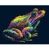 Diamondi Diamantové maľovanie - FAREBNÁ ŽABA Rámovanie: bez rámu a bez vypnutia plátna, Rozmer: 40x50 cm