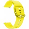 Bstrap Silicone remienok na Samsung Galaxy Watch Active 2 40/44mm, yellow (SSG002C08)