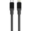 Tactical KP31177 Fat Man USB-C/Lightning, 1m, sivý