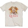 Queen Tričko Classic Crest Unisex Sand 2XL