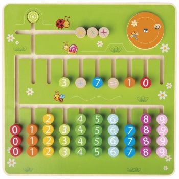 Montessori Playtive hra na počítanie (aritmetická hra)