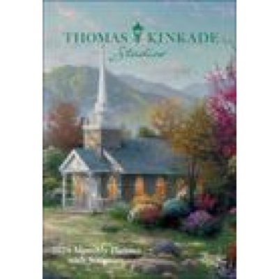 Thomas Kinkade Studios 12-Month Monthly Pocket Planner with Script 2024