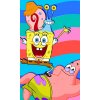 Carbotex Bavlnený froté uterák 30x50 cm - Sponge Bob s Patrickom a Garym
