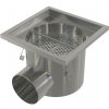 AlcaPlast APR4-1121 - Priemyselná bodová vpusť 200×200, nerez AISI 316L