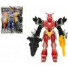 Teddies Transformer bojovník/robot plast 4 barvy na kartě