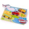 Bigjigs Toys Vkladacie puzzle dopravné prostriedky