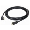 Kábel HDMI 1.4 Male/Male 1,8m konektor 90° CC-HDMI490-6