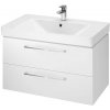 CERSANIT SET LARA skrinka biela lesklá s umývadlom MILLE 80 cm S801-338-DSM
