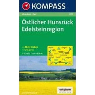 Östlicher Hunsrück Edelsteinregion 835 / 1:50T NKOM