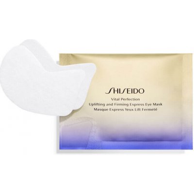 Shiseido Povzbudzujúci a spevňujúce maska pod oči Vital Perfection (Uplifting and Firming Express Eye Mask) 2 x 12 ks