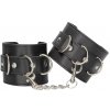 Ouch Leather Cuffs Black