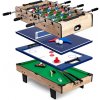 Neo-Sport Herný stôl Multi 4 v 1 NS-800 drevený 80 × 43 × 30 cm janshop_180000
