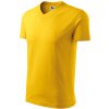 MALFINI ADLER 102 V- NECK BAVLNENÉ TRIČKO ŽLTÉ 04 - XXL
