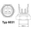 Teplotný spínač ventilátora chladenia BorgWarner (Wahler) 6031.92D 6031.92D