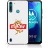 VSETKONAMOBIL 102703 MY ART Ochranný kryt pre Motorola Moto G8 Power Lite MEOW (183)