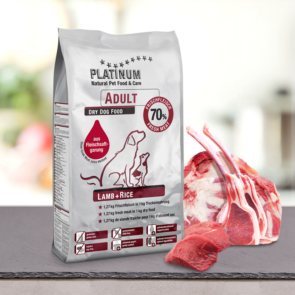 Platinum Adult Lamb & Rice 1,5 kg