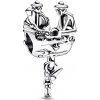 Pandora Hravá strieborná korálka Zvonilka a pirátska loď Disney 792521C00