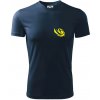 Vortex logo na prsia - Pánske tričko Fantasy športové - XL ( Tmavomodrá (takmer čierna) )