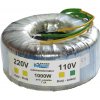Solex 230V/110V 1000W PRT-1000 (Menič toroidný 220/110V - 1.000W)