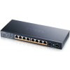 Zyxel XMG1915-10EP, 8-port 2.5GbE, 2 SFP+, 8 x PoE++ 130W Smart Switch, hybird mode, standalone or NebulaFlex Cloud XMG1915-10EP-EU0101F