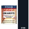 CHEMOLAK UNIAKRYL S2822 0199-čierna 0,75l