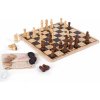 Bigjigs Toys Drevené šachy a dáma